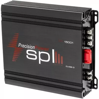 PRECISION POWER PPI SPL15001 Amplifier 1500 Watt Monoblock Class D Car Sub Amp • $84.99