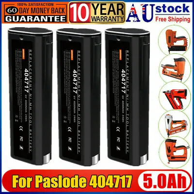 5.0Ah For Paslode Battery 404717 6V 900400 900420 900421 900600 IM50 IM65 IM350A • $205.99