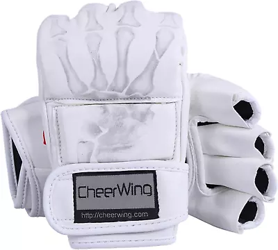 Cheerwing Boxing Gloves Fingerless MMA Gloves UFC Boxing Fight Gloves For Sanda • $26.18