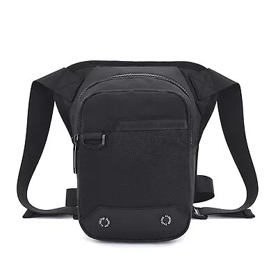 Motorcycle Leg Bag Oxford Cloth Waist Bag For Men Women Thigh Bag K0P0 • $23.59