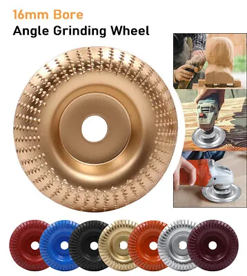 Carving Shaping Disc Carbide Wood Sanding For Angle Grinder/Grinding Wheel Tool • £10.91