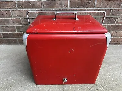 Vintage 1950s Progress Refrigerator Company Louisville Kentucky Metal Cooler • $249.99
