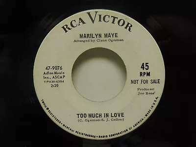 Marilyne Maye: Sherry / Too Much In Love 45 RPM NM (D8) • $7.95