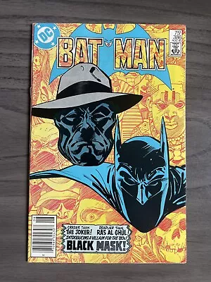 Batman #386 Newsstand Variant 1st Black Mask! Tom Mandrake Cover Art! • $60