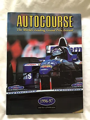 Autocourse 1996 1996/97 Signed Damon Hill F1 Book William FW16 Annual • £89.99