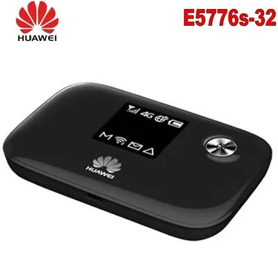 Huawei E5776s-32 Hotspot Pocket WiFi Lte 4g Wifi Router Mobile Unlocked SIM Card • $55.79