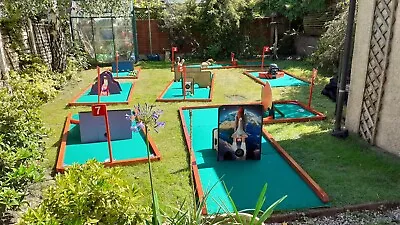 9-Hole Crazy Golf Course With Moving Obstacles And Sound FX • £3495