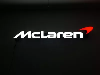 8’ McLaren Illuminated Sign • $8500