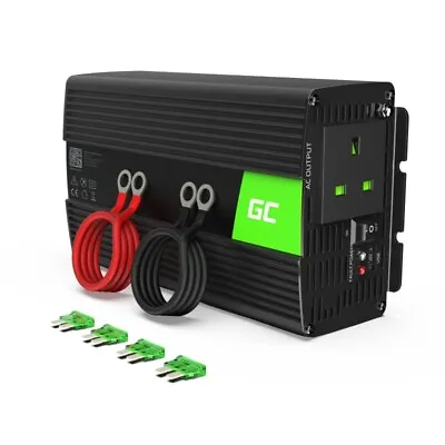 £54.95 • Buy Green Cell® Car Power Inverter Converter 12V To 230V 1000W/2000W With USB