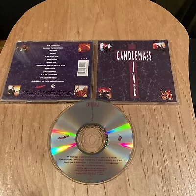 Candlemass - Live CD 1st US Press Black Sabbath Memento Mori Trouble Metallica • $9.99