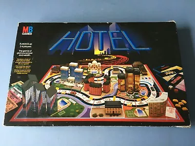 Vintage 1986 MB Games Hotel Incomplete • £25