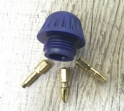 £110.09 • Buy SNAP ON PURPE Ratcheting Screwdriver Cap Replacement Gold Impact Makita Bits