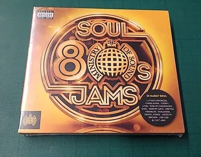 80s Soul Jams - Ministry Of Sound (CD) - Brand New & Sealed. • £8