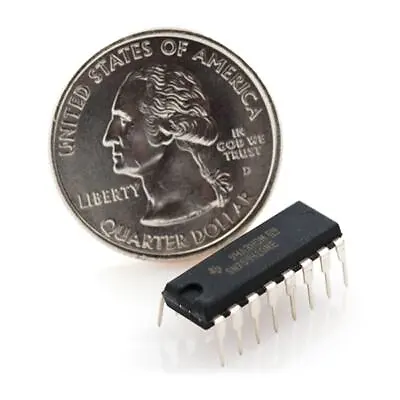 Proto-PIC H-Bridge Motor Driver 1A - TTL And CMOS Logic Compatible - SN754410 • £3.96