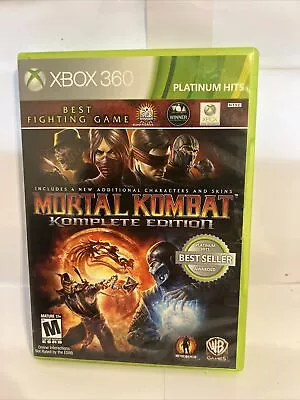 Xbox 360 Mortal Kombat Komplete Edition- Case Broken • $15