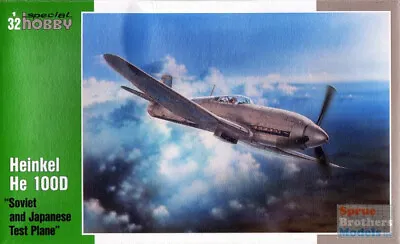 SPH32045 1:32 Special Hobby Heinkel He 100D  Soviet And Japanese Test Plane  • $64.99