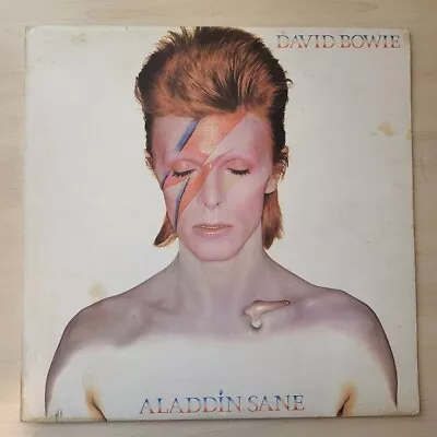 David Bowie - 12  Vinyl - Aladdin Sane - 1973 • £19.95