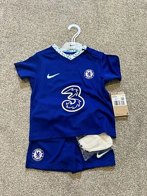 Chelsea Infant's Football Kit (Size 18-24M) Nike Home Baby Kit - New BNWT 22/23 • £19.99