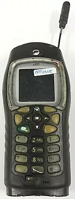 Motorola I355 - Black And Silver ( Nextel ) Rugged Cellular Candybar Phone • $15.29