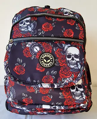 £15 • Buy Skull And Roses Backpack Rucksack