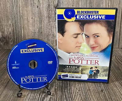 Miss Potter (DVD 2006 WS Blockbuster Exclusive) Ewan McGregor Renée Zellweger • $22.97