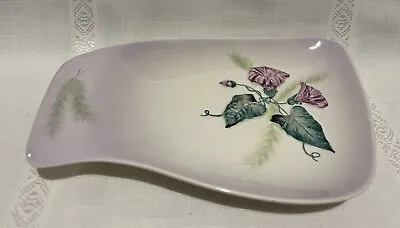 Carlton Ware Serving Dish Made In England Aus Design Mauve & Green 23.5cm • $29.95