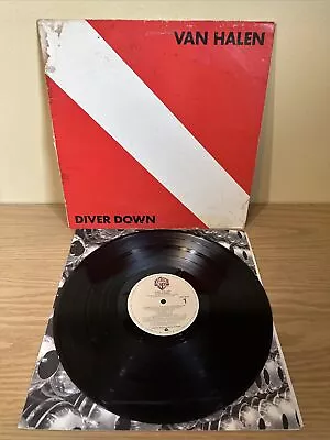 Van Halen Diver Down Warner Bros. Records 1982 BSK 3677 Vinyl Record LP • $7.99