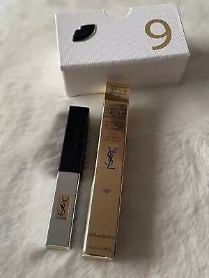 YSL Yves Saint Laurent The Slim Sheer Matte Lipstick Shade 107 Bare Burgundy New • £15.50