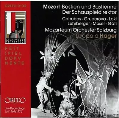 Mozart: Bastien Und Bastienne; Der Schauspieldirektor (CD Jul-2006 Orfeo) • $11.52