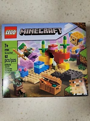 LEGO Minecraft: The Coral Reef (21164) • $6.99