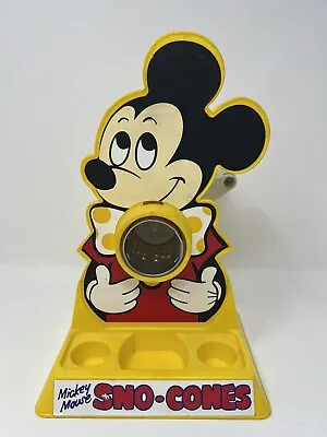 Vintage Mickey Mouse SNO-CONE Maker Disney 1976 Coleco Works  • $8.99