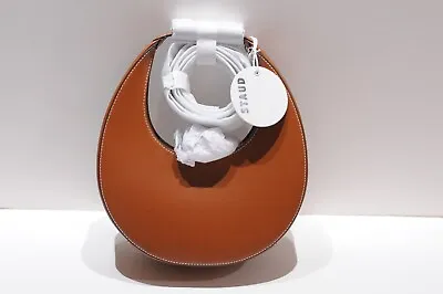 Staud Mini Moon Bag Leather Color Tan New 07-9244 • $260