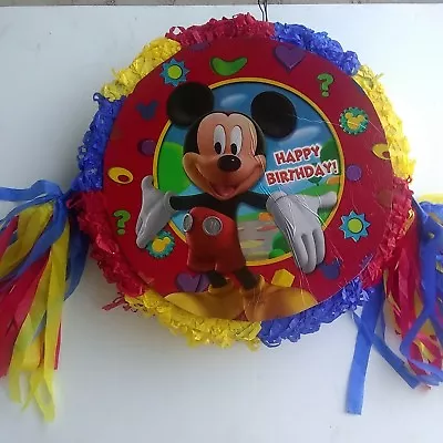 Mickey Mouse Pinata..Party Game Decoration Free Shipping • $32.99
