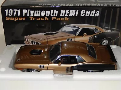 1:18 Scale GMP/Acme 1971 Plymouth Hemi Cuda Gold Item # A1806126 • $129