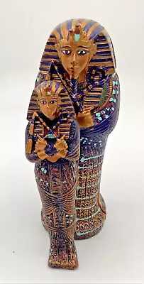 Egyptian King Tut Sarcophagus And Mummy Figures 2000 Veronese Mini 4  Pharaoh • £9.64