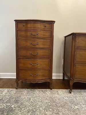 Mid Century Drexel French Bordeaux Semanier Lingerie Chest/Dresser • $699