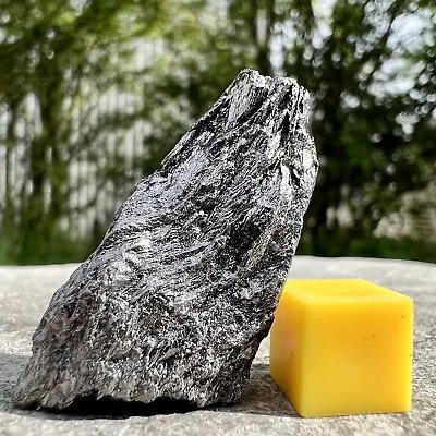 £7.56 • Buy Graphite Drawing Rock - Submetallic Spiritual Healing Mineral Crystal Stone,