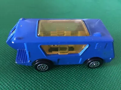 Vintage Corgi Juniors Blue Wigwam-Van Camper Made In Great Britain 1970s B405 • $6.99