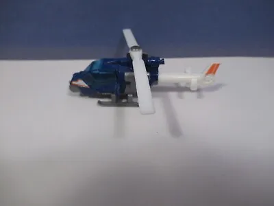 1989 Diecast Matchbox Mission Helicopter Blue Thunder Version Unlicensed  • $31.50