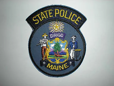 Maine State Police Patch • $6