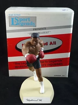 Muhammad Ali Salvino Figurine Black Trunk Limited Edition • $850