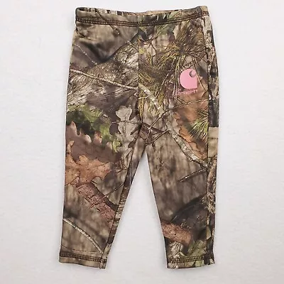 Carhartt Camo Pants Baby Infant Sz 6 Months Mossy Oak Break Up Country Hunting • $15.99