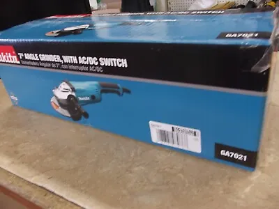 Makita 7 In. Trigger Switch 15 Amp Angle Grinder GA7021 New • $164.99