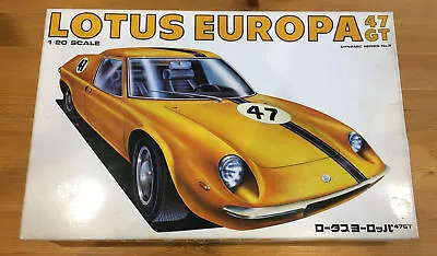 Bandai Lotus Europa 47 GT Kit 1/20 Scale 8076 New  • £350