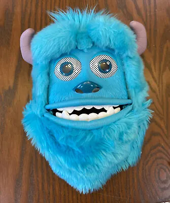 Disney Monsters Inc. Sully Blue Mechanical Plush Mask Costume Halloween • $18.95