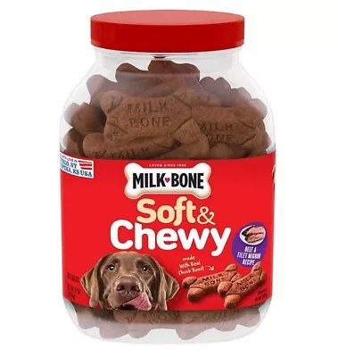 Milk-Bone Soft & Chewy Dog Snacks Beef & Filet Mignon Recipe (37 Oz.) • $27.16