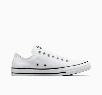 Converse Chuck Taylor All Star Low White Slip On Men's 164301F • $49.99