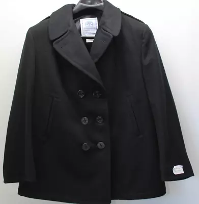 Vintage  Dscp Quarterdeck Collection Us Navy Peacoat Wool Coat   Women's 20 • $65