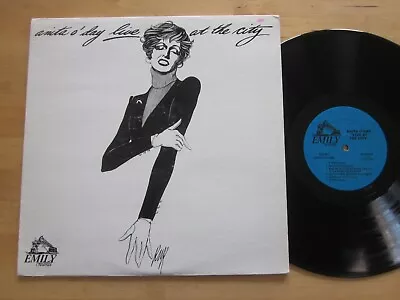 $11.99 • Buy Anita O'Day - Live At The City LP Emily Private Jazz Vocals Ultrasonic VG++