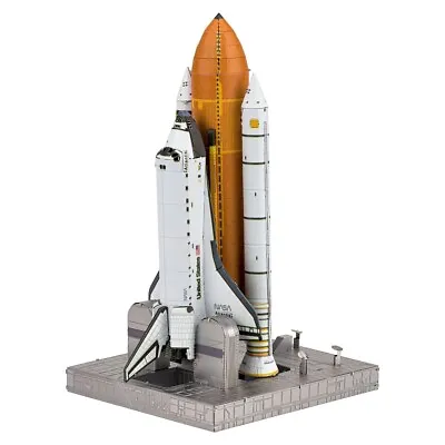 Fascinations Premium Series ICONX Space Shuttle Launch 3D Metal Earth Model Kit • $26.95